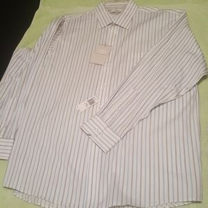 Joseph Abboud men's dress shirt stripe button down